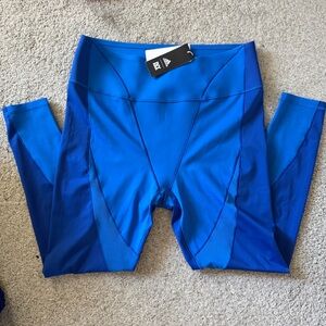 NWT Adidas Ivy Park Royal Blue Athletic Leggings Size XL Beyoncé Ivy Park